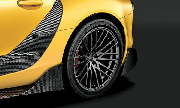 TRD GRアルミホイール 鍛造 19インチ リヤ用 1本 スープラ DB02 DB22 DB42 19/05～｜オートクラフト