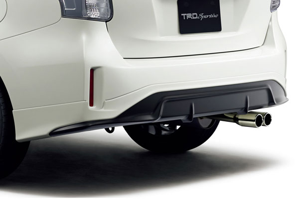 楽天市場】当社塗装品 TRD ティーアールディーTRD プリウス 50系 前期