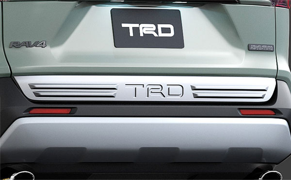 楽天市場】TRD フロントバンパーガーニッシュ(LED付) RAV4 MXAA54 19/4〜 除くLEDサイドライト(ナンバーフレーム付)028 付車  : オートクラフト