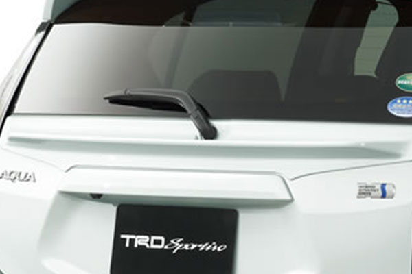 TRD テールゲートスポイラー 素地(未塗装) アクア NHP10 11/12～14/12