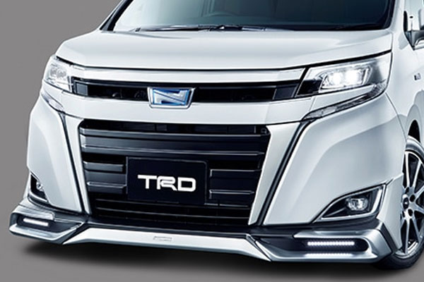 TRD フロントスポイラー(LED付) 未塗装 ノア ZRR80G ZRR85G ZWR80G 19/01～20/04 ※北海道は送料11000円(税別) 沖縄・離島は要確認 ※個人宅配送&times;(営業所止め○ 送料+1000円) 法人宛○｜オートクラフト 48,911円