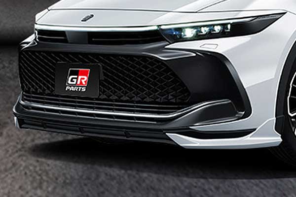 TRD GRフロントスポイラー 未塗装 クラウン AZSH35 TZSH35 22/7～ クロスオーバー 除くカーカバー(防炎タイプ)(純正用品)付車 ※個人宅配送×(営業所止め○ 送料+1000円) 法人宛○