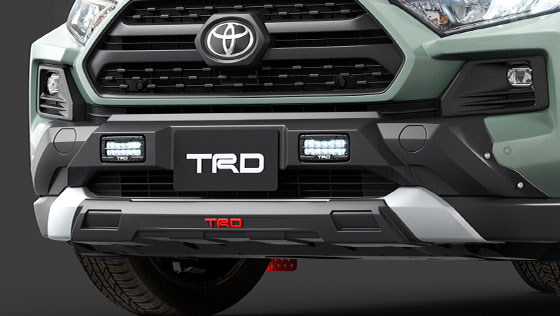 楽天市場】TRD フロントロアガーニッシュ RAV4 MXAA54 19/4