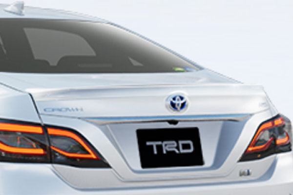 70カムリ　DAA-AXVH70 専用　TRDスポイラー トランクスポイラー TRD 【TRD/ティーアールディー】 リヤトランクスポイラー 素地