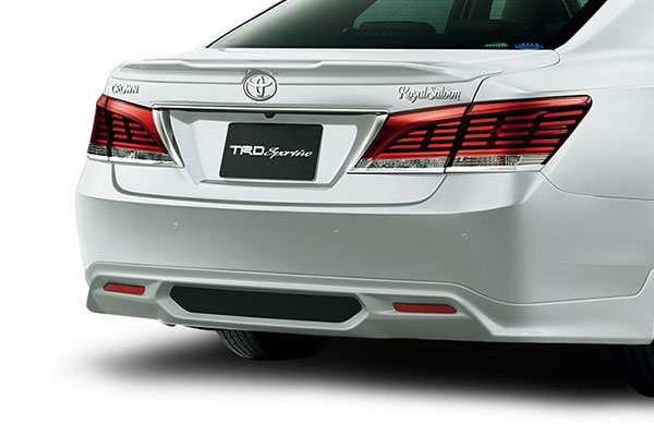 210クラウンアスリート　リアバンパースポイラー　リヤハーフスポイラー センスブランド 21クラウン アスリート 後期 リアハーフ