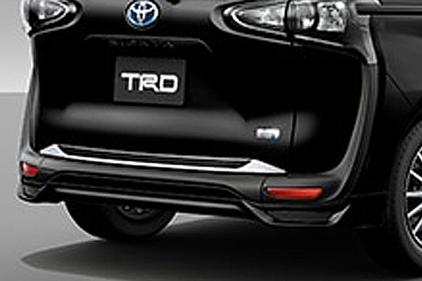 Trd リヤアンダースポイラー ブラックマイカ 9 シエンタ Ncp175g Nhp170g Nsp170g 1 除くリヤフォグランプ 純正用品 付車 Hostalbuenosaires Cat