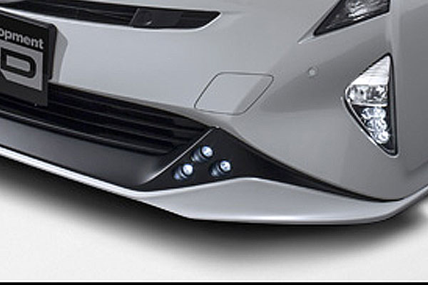 TRD LEDデイタイムランプ プリウス ZVW50 ZVW51 ZVW55 15/12～18/11 フロントスポイラーVer.1(502)付車｜オートクラフト 26,002円