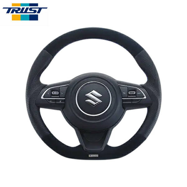楽天市場】TRUST GReddy STEERING ブラックカーボン レッド