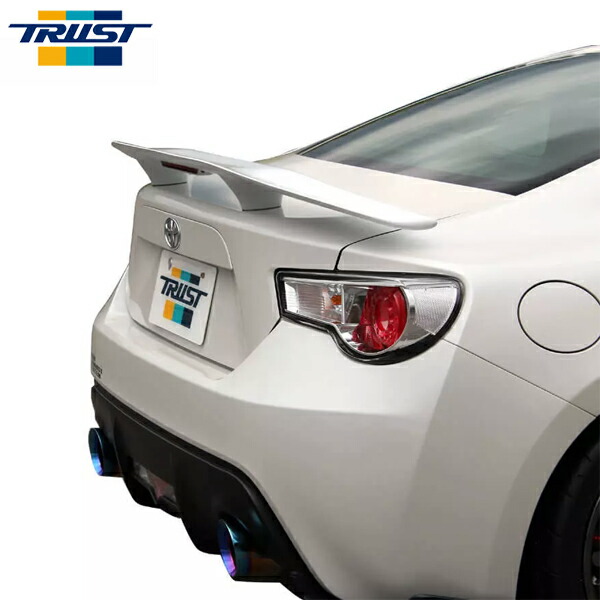 TRUST トラスト スタンダードバージョンリアウィング（FRP） 86 ハチロク ZN6 12.04～ 前期・後期 個人宅不可 北海道・沖縄・離島は要確認