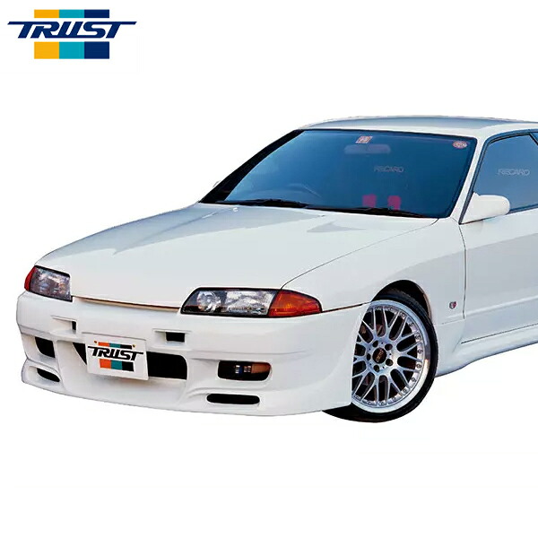 [TRUST] トラスト フロントバンパースポイラー(FRP) 未塗装 スカイラインGT-R HCR32 89.05～93.07 個人宅配送不可 北海度・沖縄・離島は要確認｜オートクラフト