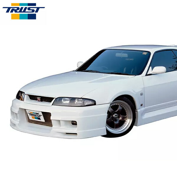 [TRUST] トラスト フロントバンパースポイラー(FRP) 未塗装 スカイラインGT-R BCNR33 95.01～98.11 個人宅配送不可 北海度・沖縄・離島は要確認