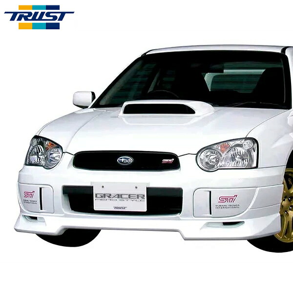 TRUST トラスト フロントスカート（ウレタン） インプレッサ GDB 02.11～05.05 アプライドC～E セダン専用 個人宅不可 沖縄・離島は要確認