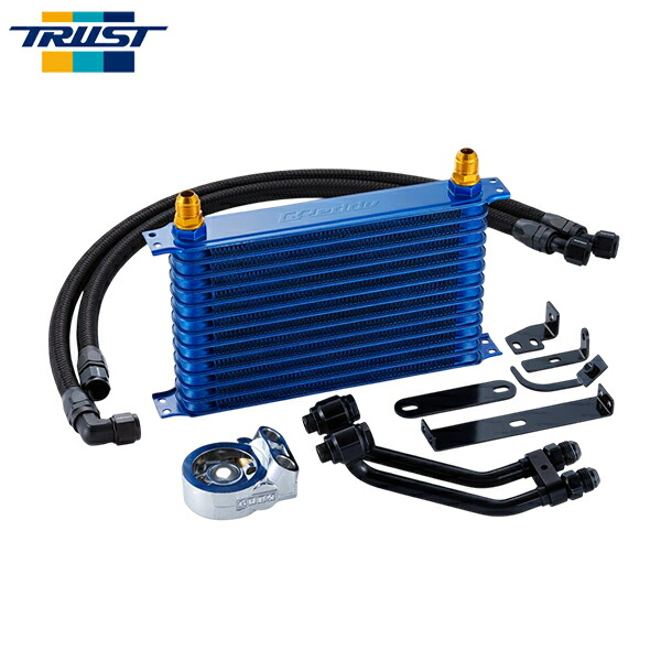 fcオイルクーラー TRUST GReddy オイルクーラー KIT STD 13段 VAB 12064609 スバル