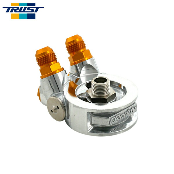楽天市場】TRUST トラスト GReddy オイルクーラー用 オイルブロック