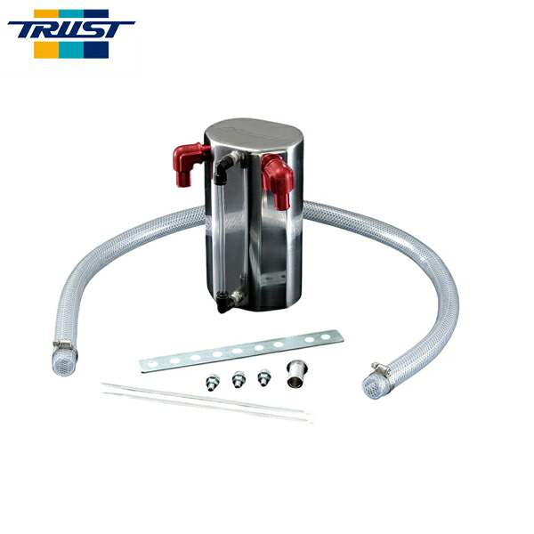 TRUST トラスト GReddy オイルキャッチタンク 1000汎用タイプ (容量1L バフ仕上げ) 15φ|オートクラフト
