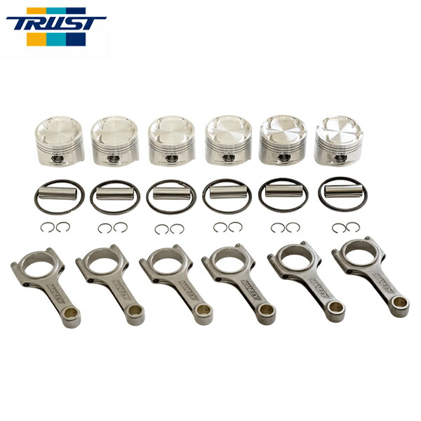 TRUST トラスト GReddy by OS技研 鍛造ピストン+コンロッドセット 2JZ-GTE 86.5φ