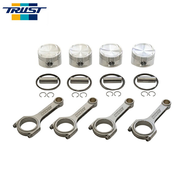 TRUST トラスト GReddy by OS技研 鍛造ピストン+コンロッドセット SR20DET 86.5φ｜オートクラフト