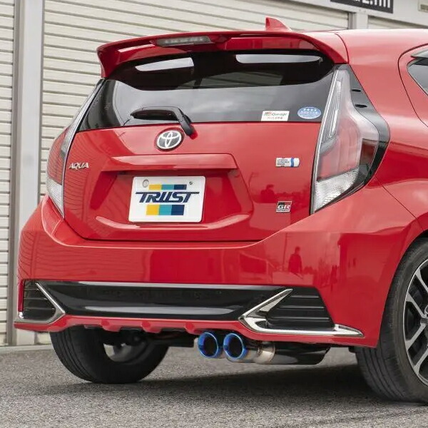 TRUST トラスト GReddy コンフォートスポーツGTS DD マフラー アクア GRスポーツ/G’s DAA-NHP10 2013年12月～ 1NZ-1LM FF 沖縄・離島は要確認