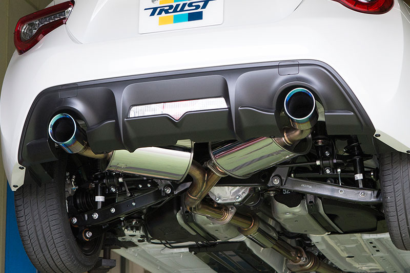 楽天市場】TRUST パワーエクストリームRマフラー トヨタ 86/GR86