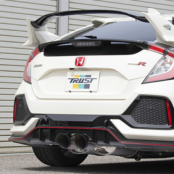 TRUST トラスト GReddy パワーエクストリームR マフラー シビック タイプR DBA・6BA-FK8 2017年09月~ K20C FF ※TYPE-R専用 沖縄・離島は要確認|オートクラフト