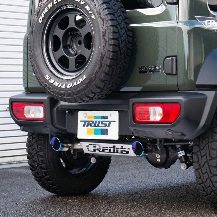 TRUST トラスト GReddy クロスエキゾースト G-STYLE マフラー ジムニーノマド 3BA-JC74W 2025年4月～ K15B 4WD 沖縄・離島は要確認｜オートクラフト