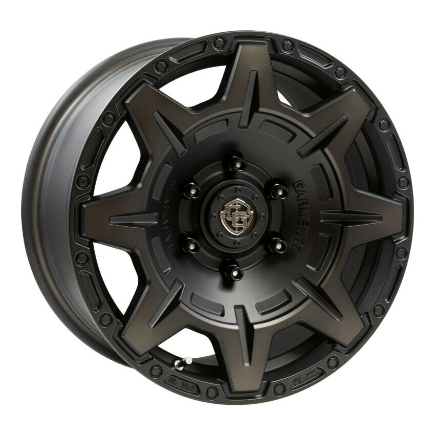 ウェッズ クロスオーバー ガーメンツ スタイルM (マットブラッククリア) アルミホイール1本 プラド ハイラックス 17×8.0J 6H PCD139.7 +20