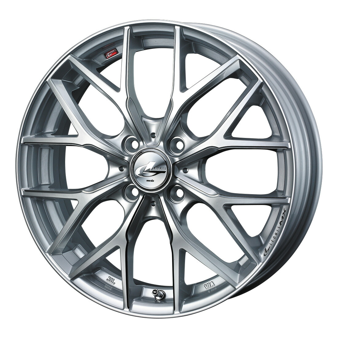 ウェッズ LEONIS レオニス MX (HS3/SC) アルミホイール1本 15×4.5J 4H PCD100 +45 14,768円