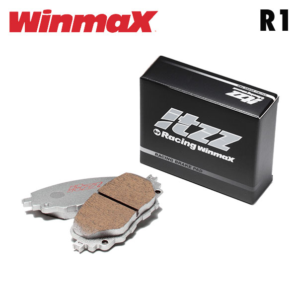 WinmaX ウィンマックス ブレーキパッド itzz R1 フロント用 レクサス RC F USC10 H26.9～ パフォーマンスパッケージ除く 送料:本州・北海道は無料 沖縄・離島は着払い