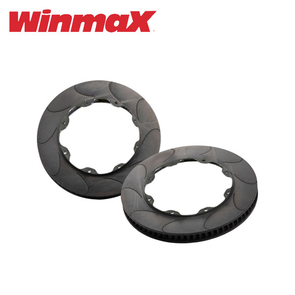 WinmaX ウィンマックス ブレーキローター シックルスリット仕様 フロント用 ベル無し GRヤリス GXPA16 R2.9～ RZ 送料:本州・北海道は無料 沖縄・離島は着払い｜オートクラフト