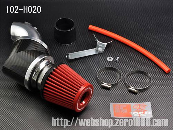 ZERO1000 パワーチャンバーTYPE-2 スーパーレッド フィット GD3 GD4 2004年6月～2007年10月 L15A 5MT車専用 北海道・沖縄・離島は要確認