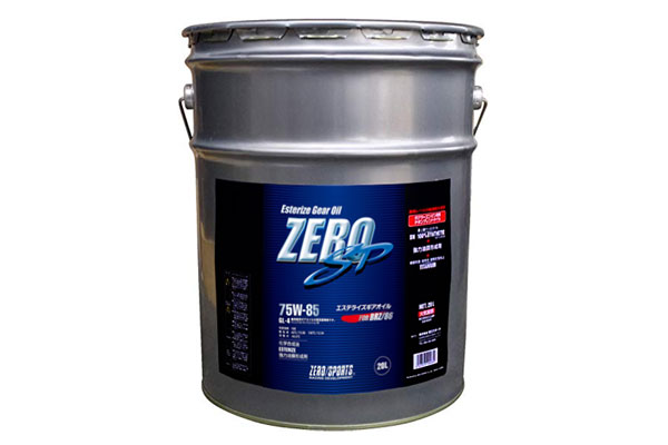ZERO/SPORTS ゼロスポーツ ZERO SP エステライズギアオイル 75W-85 20Lペール缶 41,289円