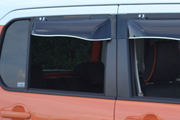 OXバイザー ブラッキーテン リアセット ハスラー MR31 MR41 用 オックスバイザー 日本製