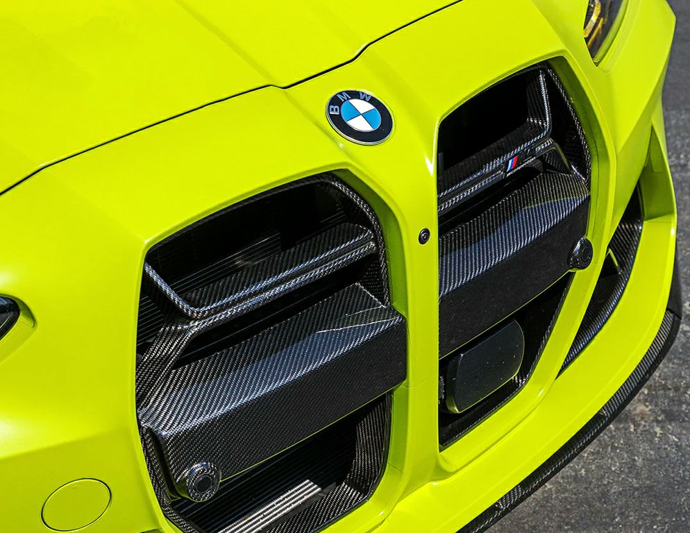 BMW 3シリーズ(G80)M3 GT4カーボン フロントグリル M3エンブレム付／ACC対応【Auto Tecknic】｜Auto-Parts 店