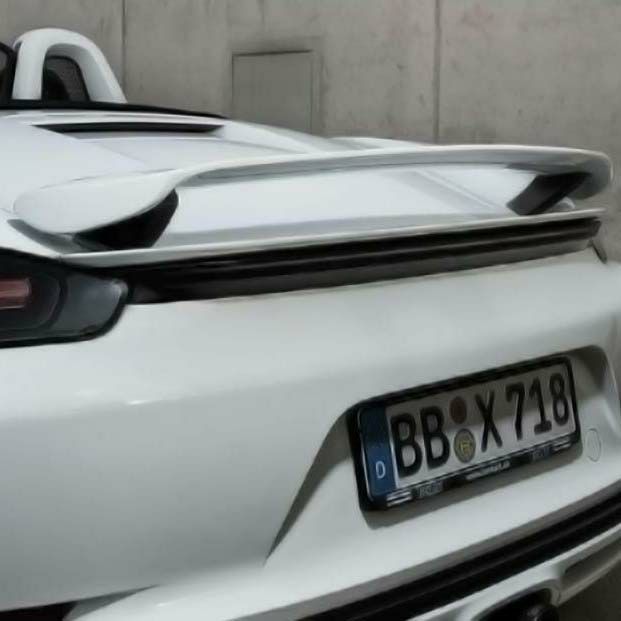 楽天市場】Rennwagenポルシェボクスター981 リアスポイラー/FRP【受注