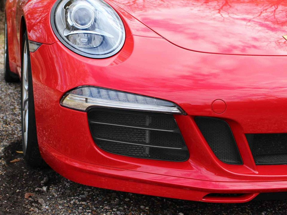 ポルシェ 991カレラ4前期用 ラジエータープロテクショングリル(ブラック)【Rennline】｜Auto-Parts 店