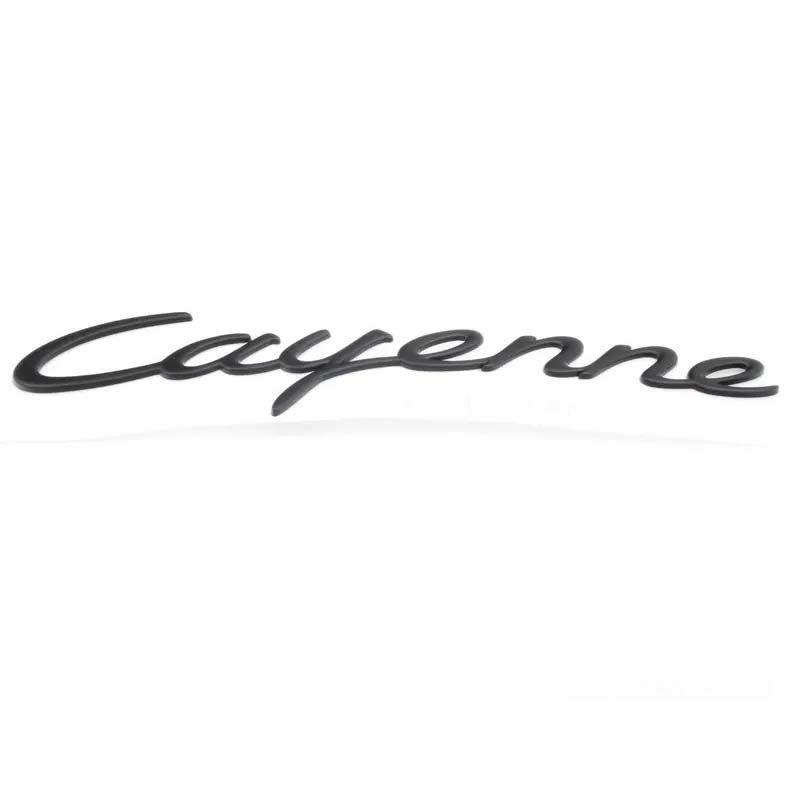 【ポルシェ純正】&rdquo;Cayenne&rdquo;エンブレム(ラリーブラック) ポルシェ 955カイエン／957カイエン｜Auto-Parts 店