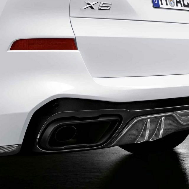 【BMW純正】M PERFORMANCE テールパイプ チップ セット マットブラック X5(G05)/X6(G06)/X7(G07) 18302464503