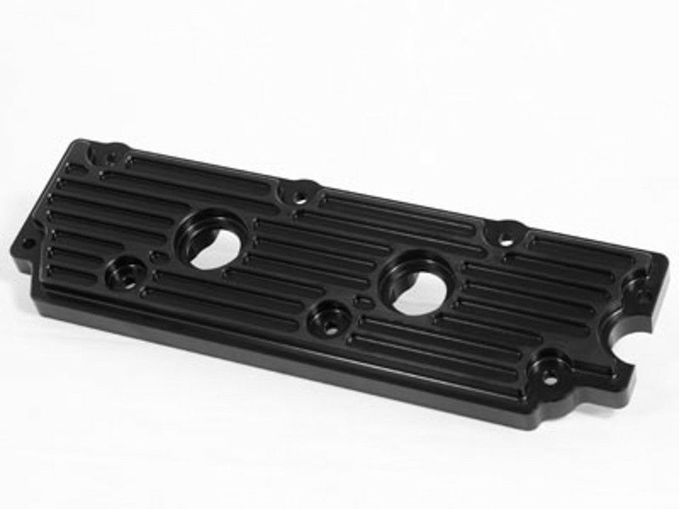 ポルシェ 964カレラ ビレット アルミニウム 強化バルブカバー(アッパー)ブラック【Rennline】|Auto-Parts 店