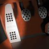 アウディ A4/S4(B6) A6/S6(4F) フットレスト(ラバーグリップ・ブラック)【Rennline】