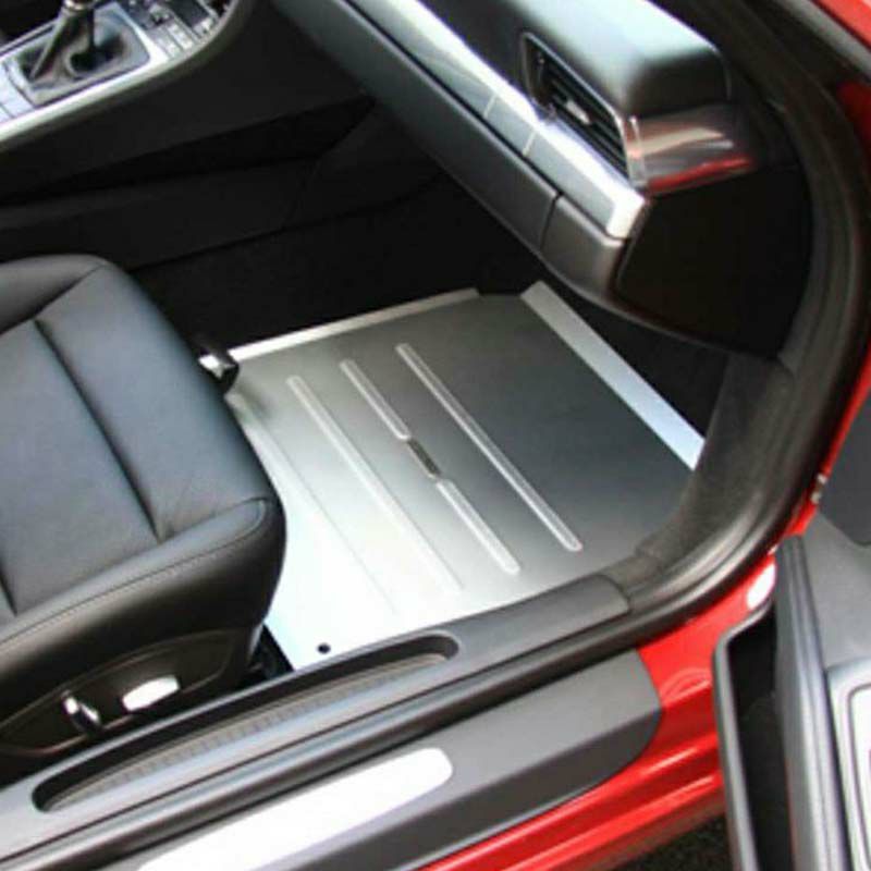 ポルシェ 991/718/981 トラックマット ブラック 左ハンドル車用 パッセンジャーサイド【Rennline】｜Auto-Parts 店