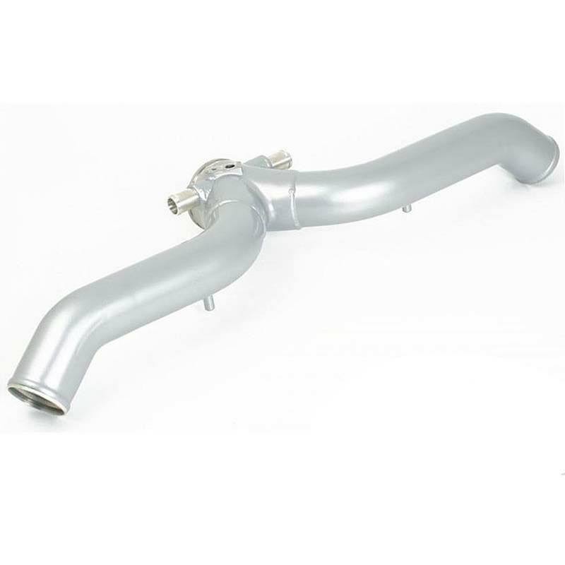 ポルシェ 997ターボ後期 ハイフローYパイプ(社外インタークーラー用・シルバー)【FVD】｜Auto-Parts 店