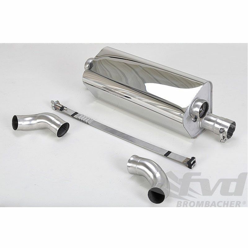 ポルシェ 991カレラ後期 スポーツマフラー Brombacherエディション(バルブ無し)【FVD】｜Auto-Parts 店 270,702円