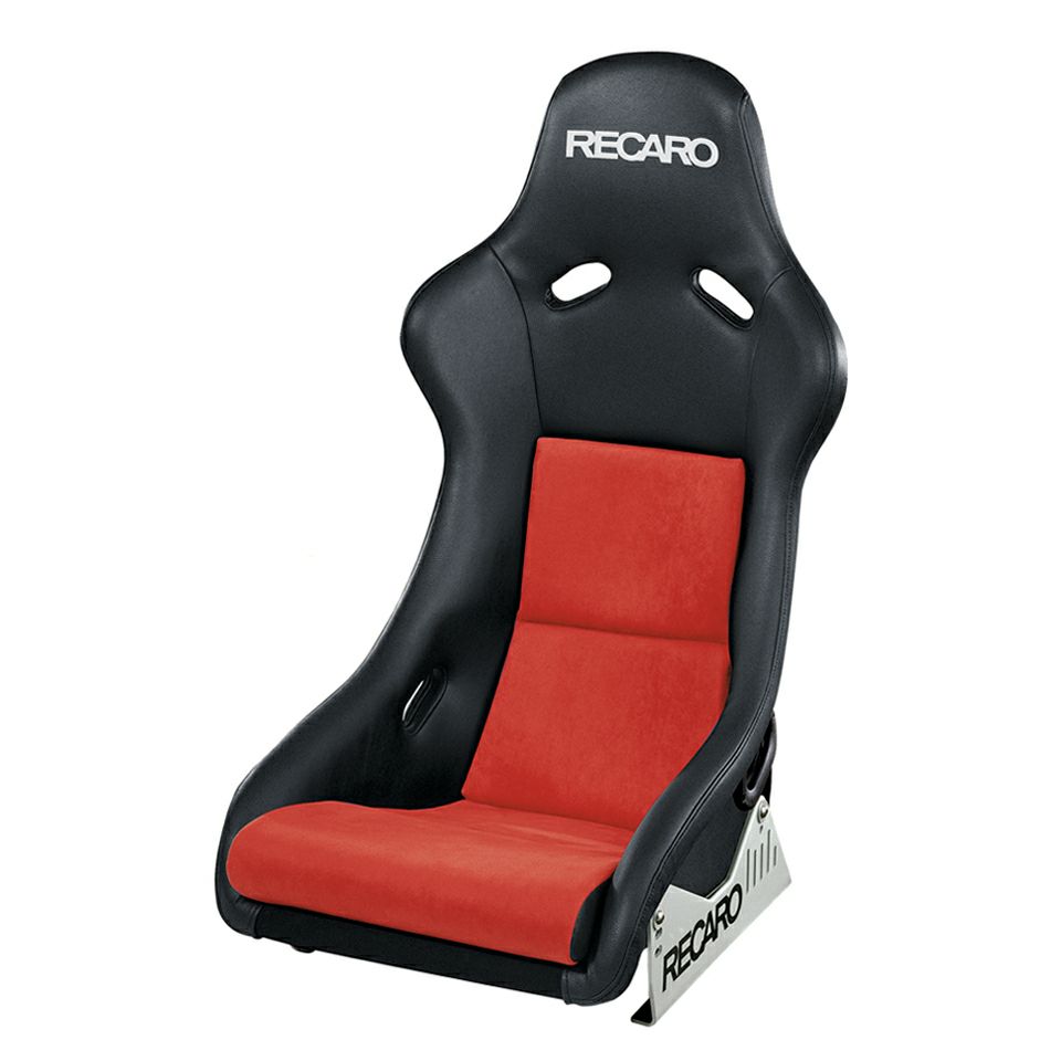 【RECARO】ポールポジションN.G フルバケット(グラスファイバー・レザーブラック/スエードブラック)