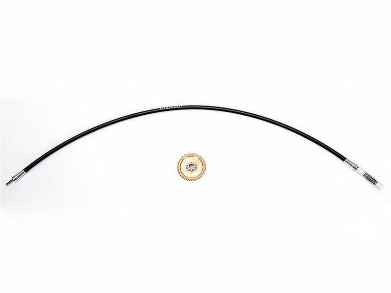 【ポルシェ純正】ポルシェ 930/964/993カブリオレ ギア付きシャフトケーブル(右側)|Auto-Parts 店