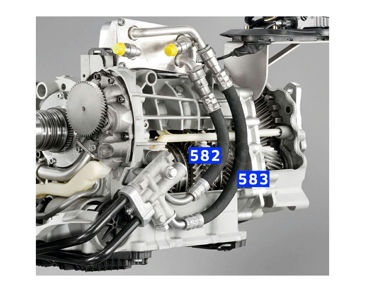 【BMW純正】DCTトランスミッションヒートエクスチェンジャーリターンライン M3(E90,92,93) 17222283583|Auto-Parts 店