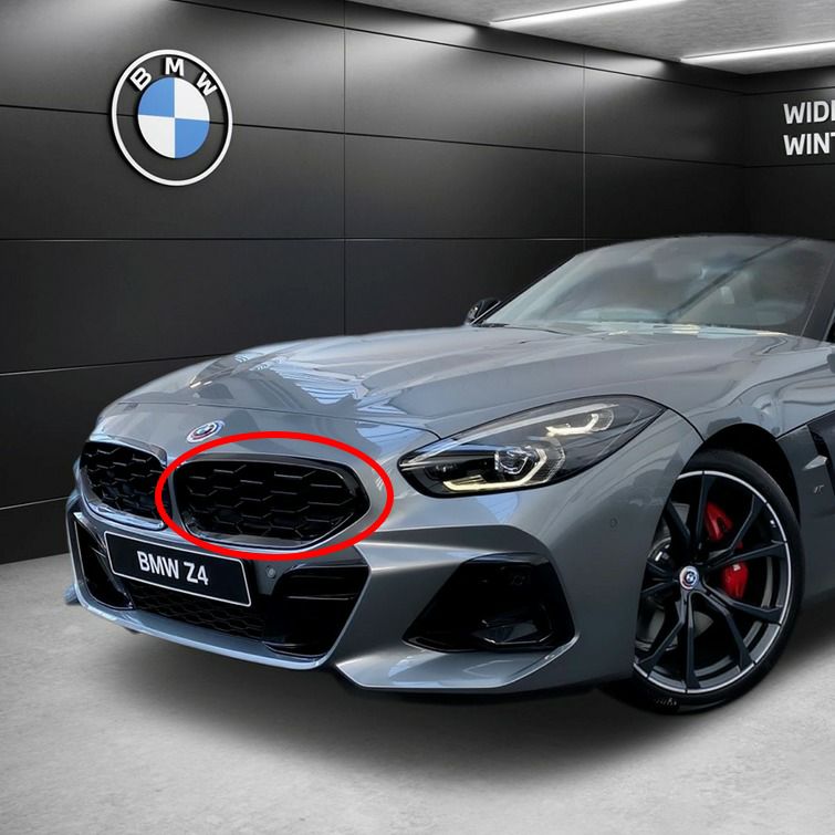 楽天市場】【BMW純正】グロスブラック・シャドーラインキドニーグリル