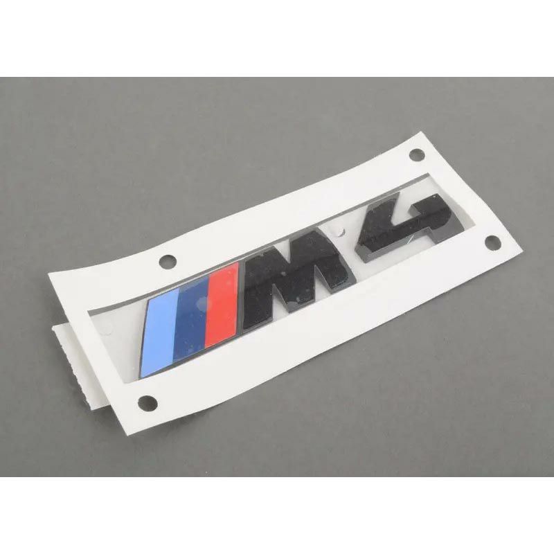 【BMW純正】ブラック・トランクエンブレム BMW M4(F82/F83) 51148068579
