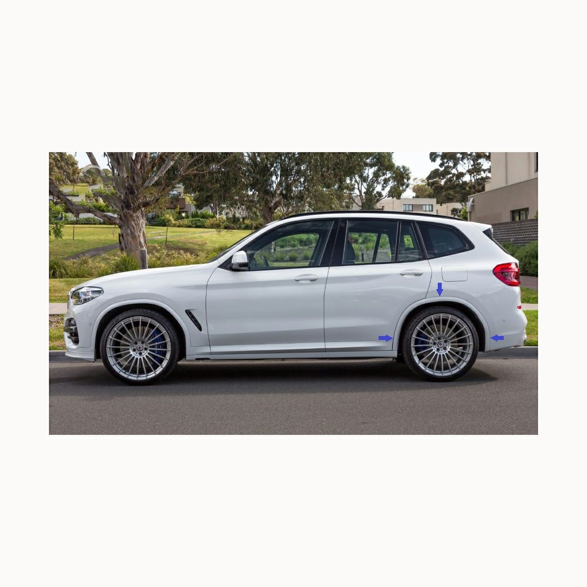 【BMW純正】X3(G01)／X4(G02) リア ホイール アーチ 未塗装 左 51777400669