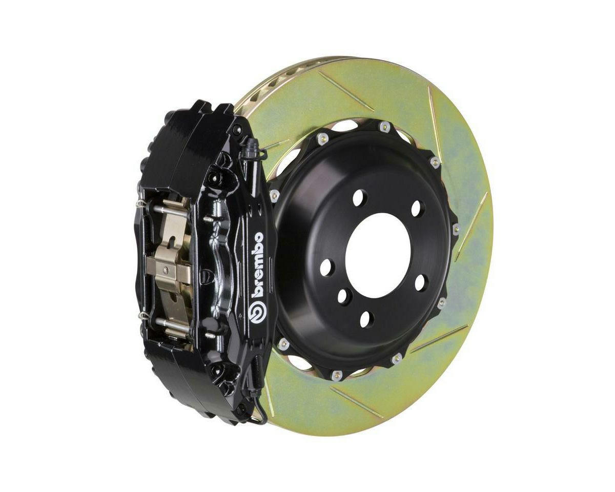 【Brembo】GT 355x32 対向4ポッド スロットビッグブレーキキット(フロント側) ポルシェ996C4 ブラック｜Auto-Parts 店