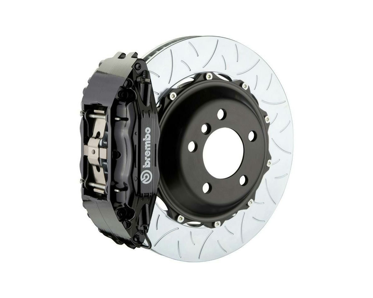 【Brembo】GT 355x32 対向4ポッド タイプ3 スロットビッグブレーキキット(フロント側) ポルシェ996C4 ブラック
